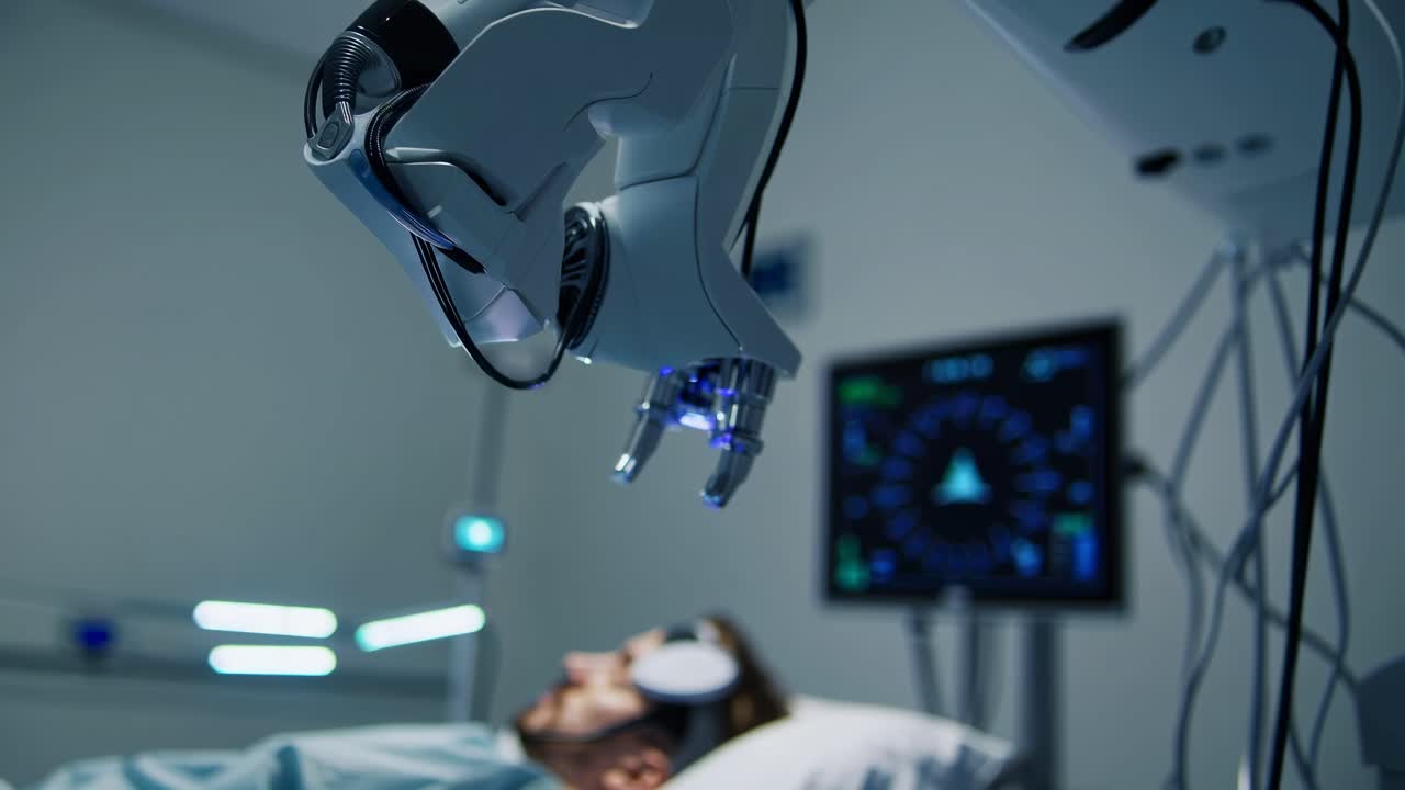 Robotic Surgery in a Hospital