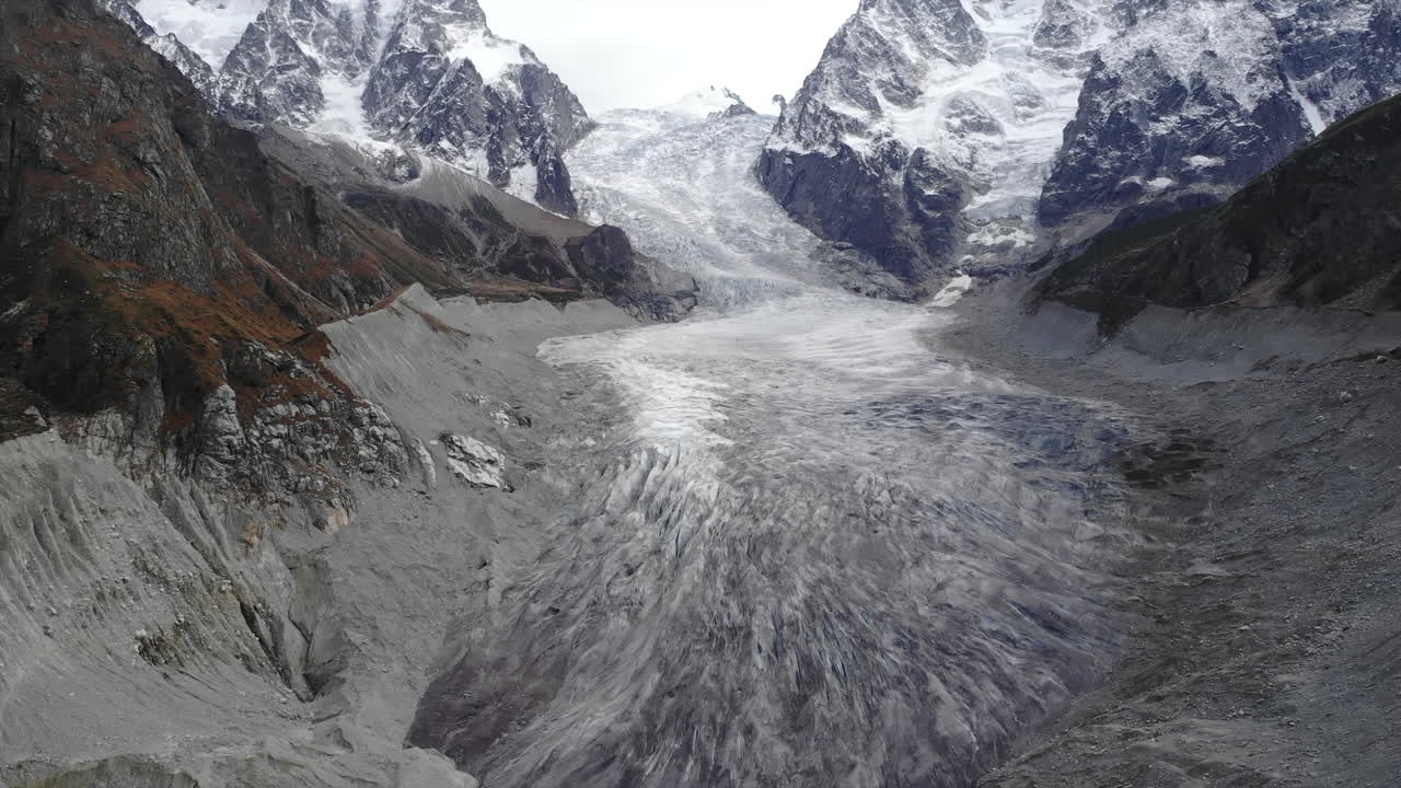 paisaje de los glaciares