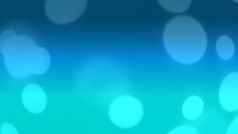 floating light spots and particles