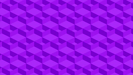 purple isometric cube pattern