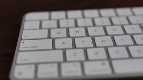 keyboard close up showing all the keys