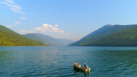 Tourists-fishing-on-a-boat-4k