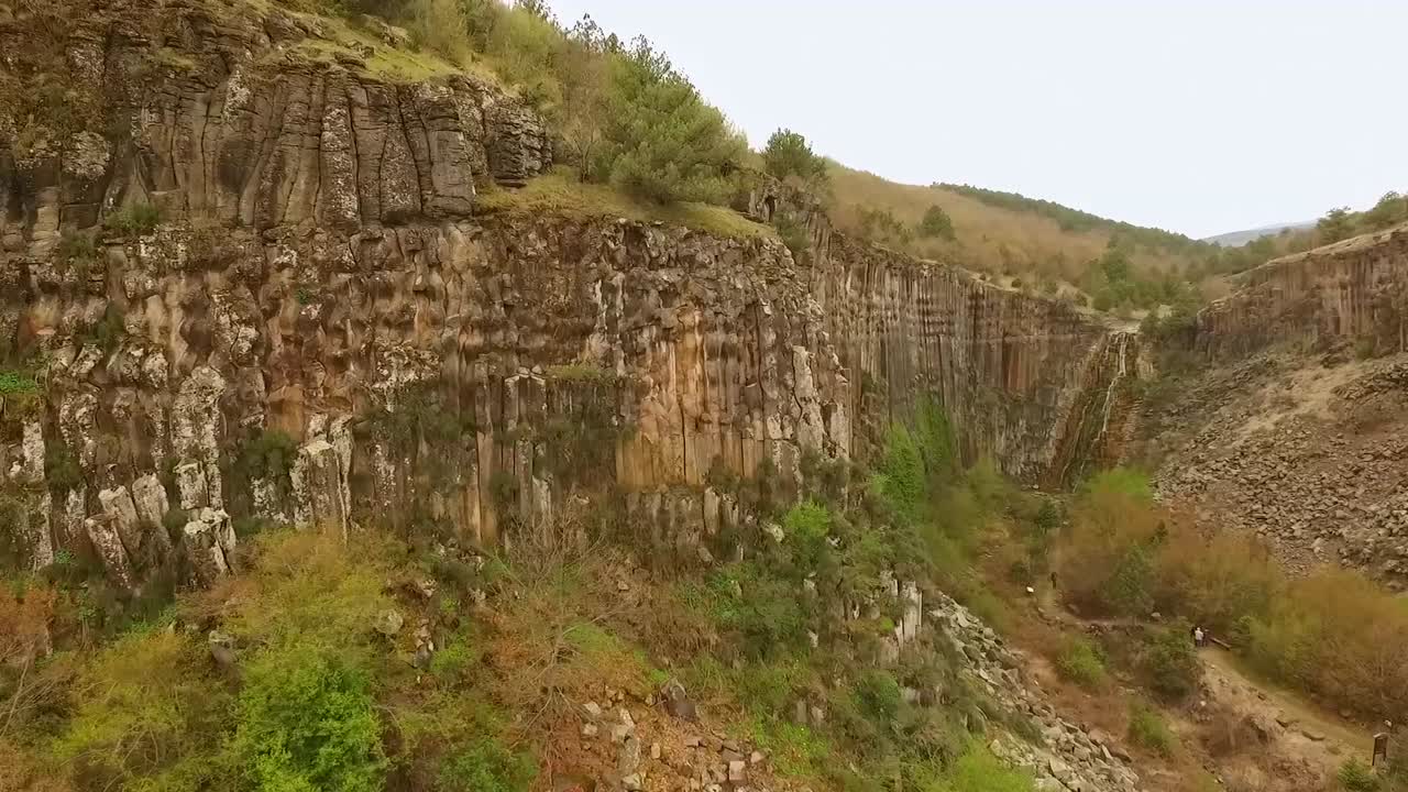 cañón de vista aérea