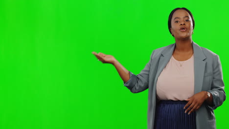 portrait, presentation and a business black woman