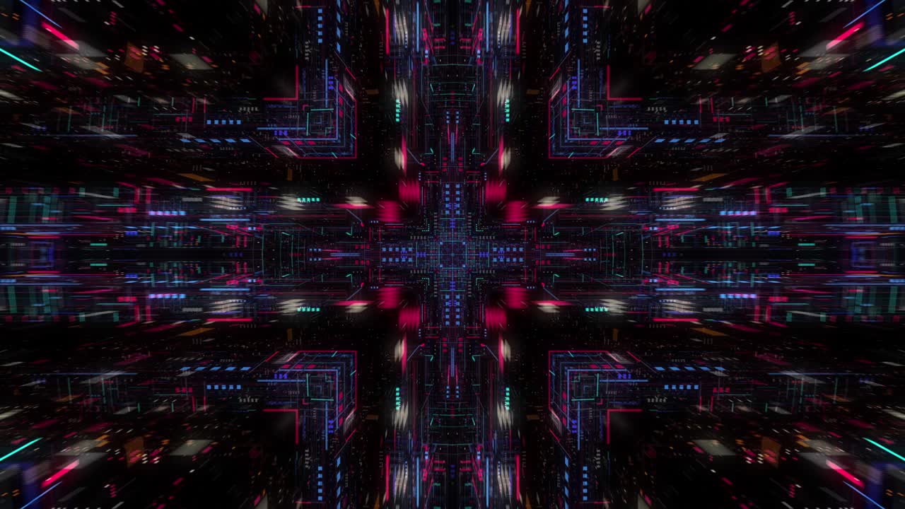 AI artificial intelligence and ML machine learning abstract concept