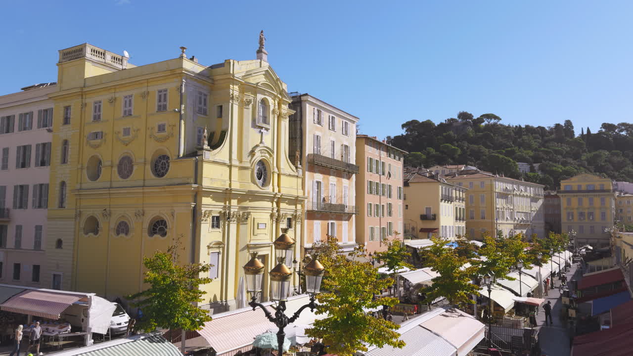 Nice, France - A Sunny Market Day