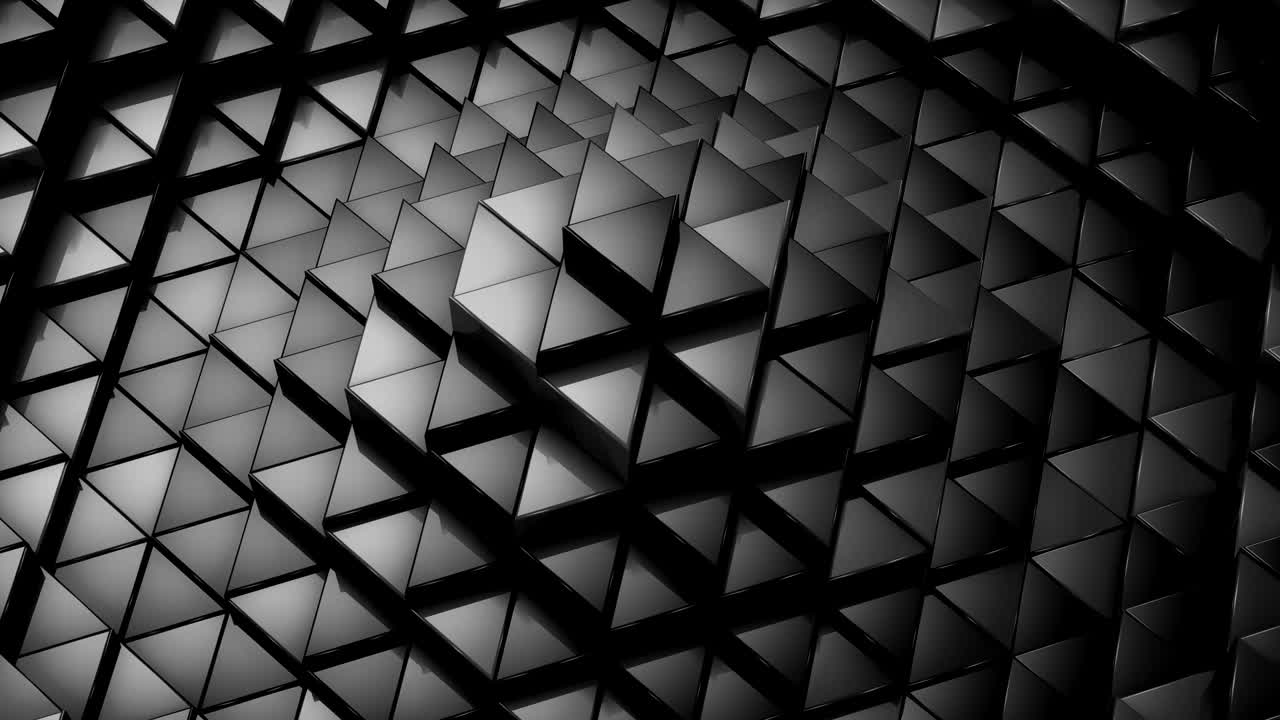 треугольники сформировали волну