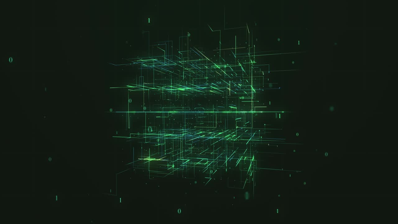 Technology Smart Grid stock video