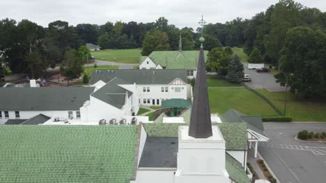 Campanario-De-La-Iglesia-En-Winston-Salem