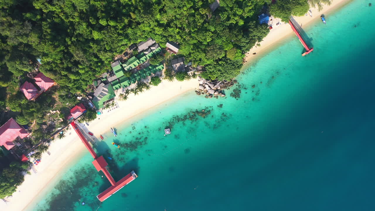 완벽한 여름 휴가를 위한 완벽한 풍경입니다.