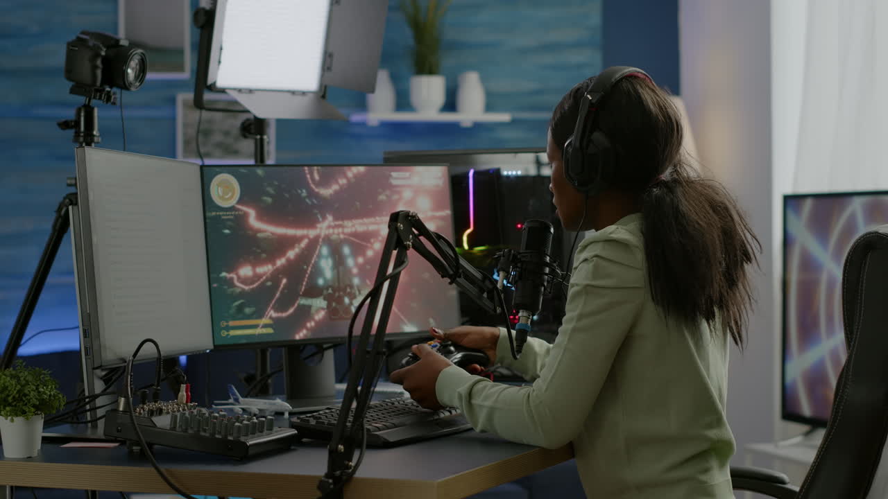 triste streaming de deportes electrónicos africanos después de perder la competencia en línea cubriendo la cara