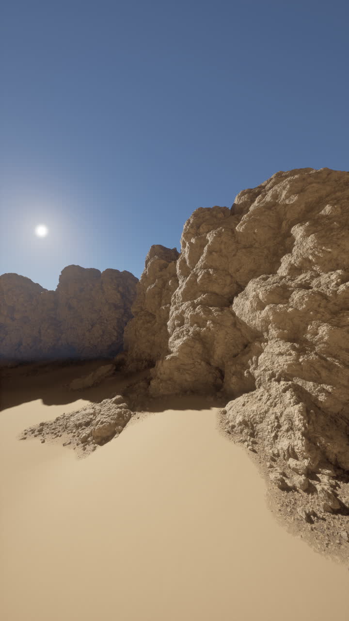 Paesaggio del deserto del canyon