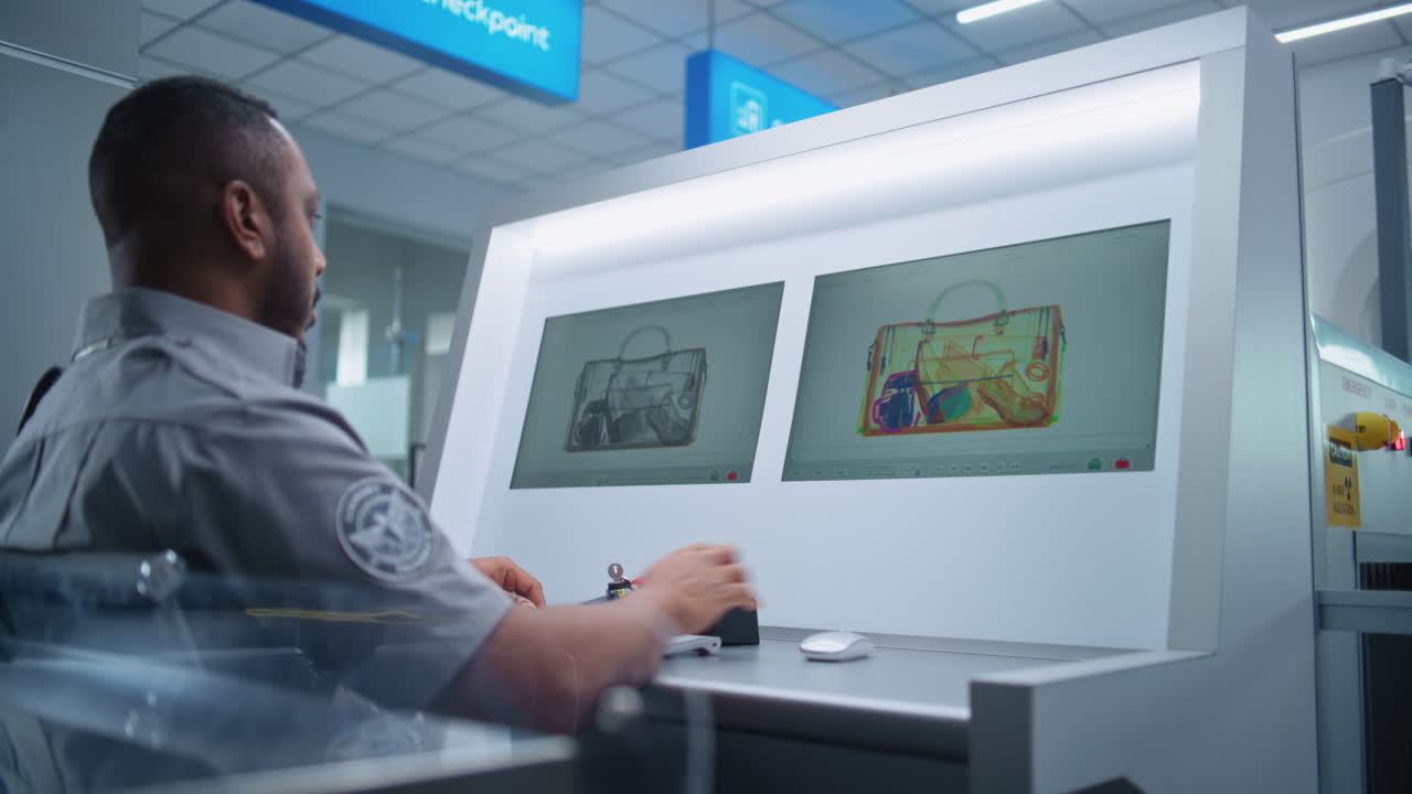 공항 보안 체크포인트