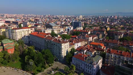 sobrevuelo de sofía, bulgaria