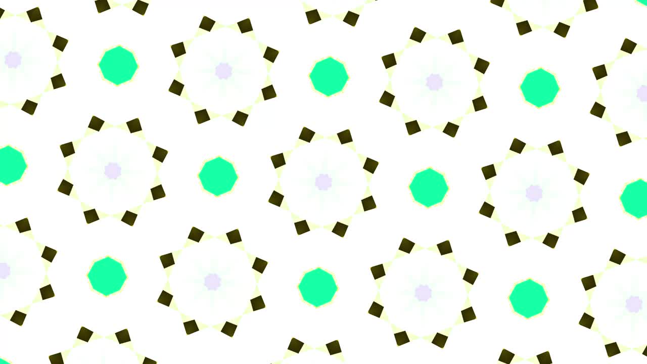 칼레이도스코프 추상 기하학적 효과 배경
