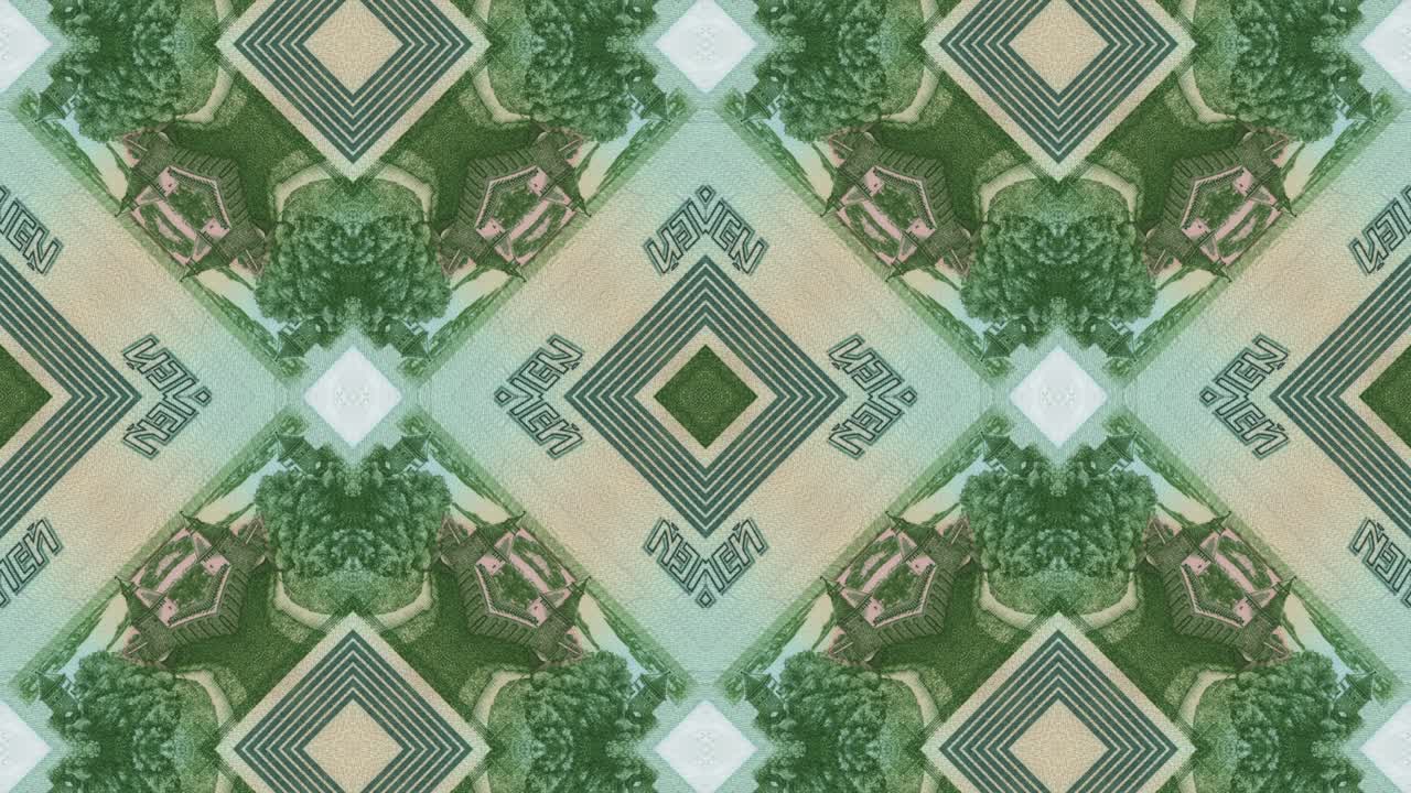 billete de dinero de rublo ruso mosaico en fondo animado. gráfico de movimiento de negocios abstracto bucle sin costuras