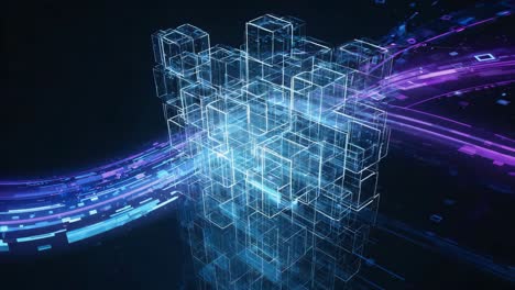 abstract digital data network