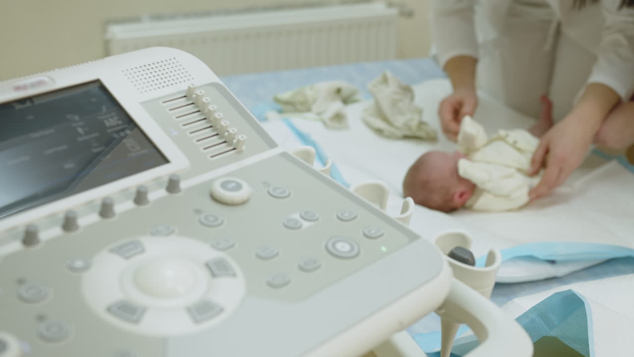 Baby Ultrasound Examination
