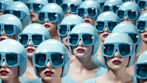 retro-space-age-female-synchronized-swimmers-made-with-generative-AI