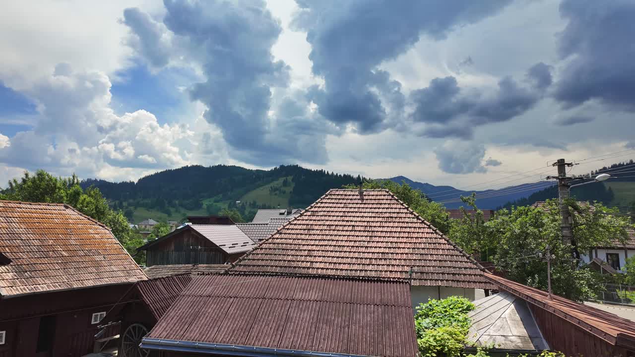 Stormy Mountain Village