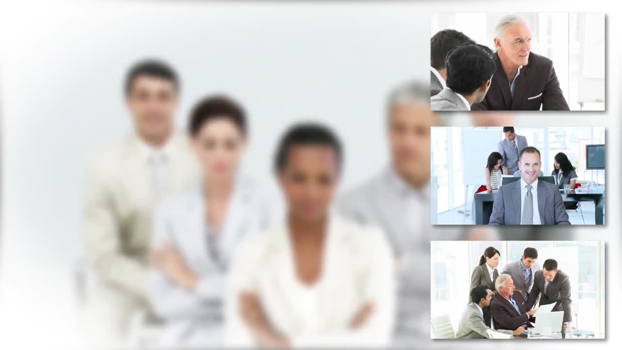 비즈니스 비디오 몬테이지
