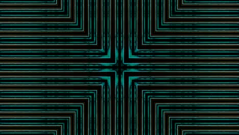 fondo abstracto futurista con animación de vuelo en túnel futurista abstracto con patrón de líneas de luz de neón.