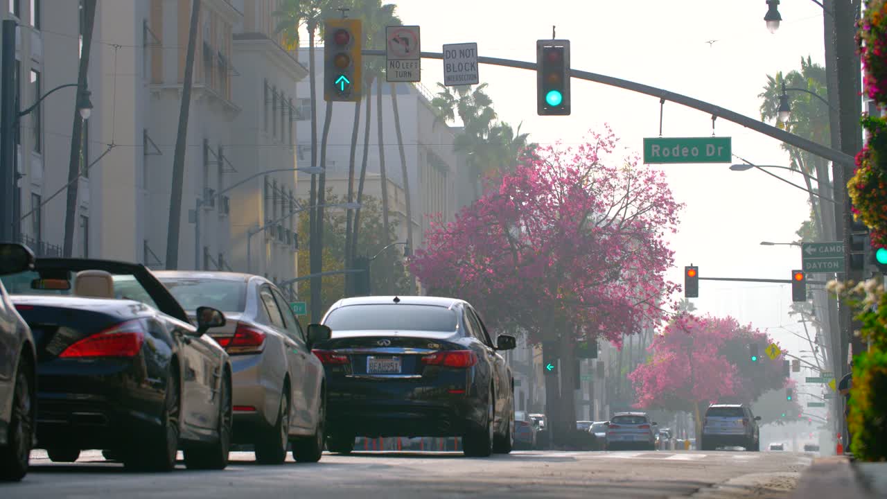 로데오 드라이브의 교통