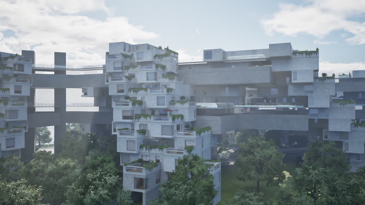 habitat 67: una maravilla arquitectónica futurista