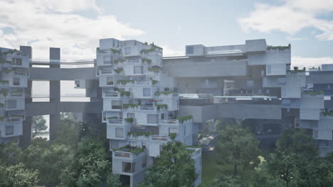 habitat 67: a futuristic architectural marvel