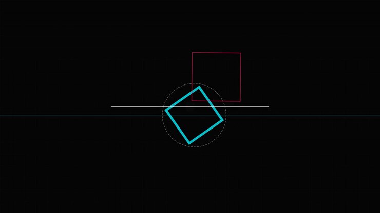 Motion Graphics Astratte con Forme Geometriche ed Effetti Glitch