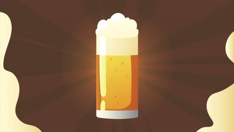 beer drink animation