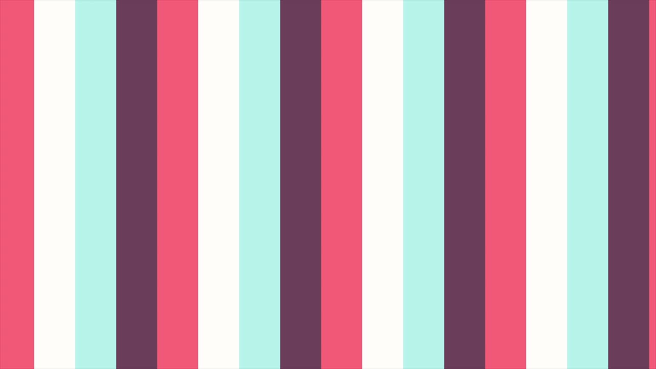 Colorful Vertical Stripes Pattern Looping Horizontally