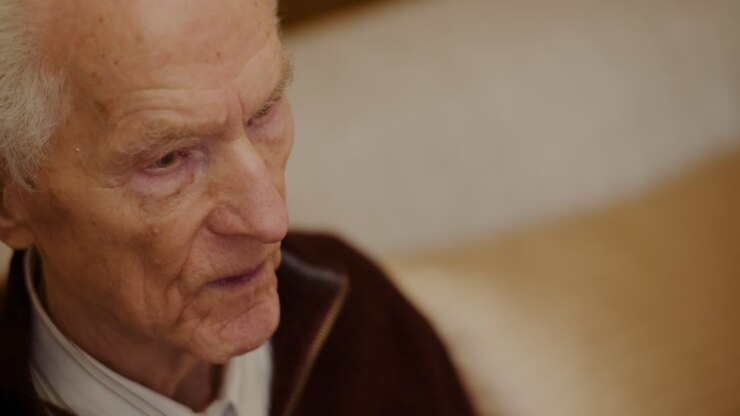 Man Talking During Christmas Celebration At Home 1