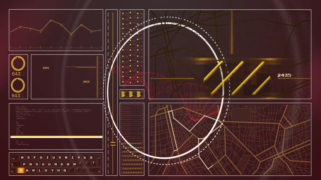 Animazione della scansione della portata e dell'elaborazione dei dati