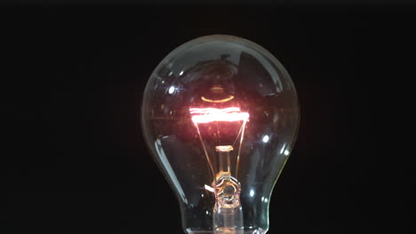 light bulb turning on