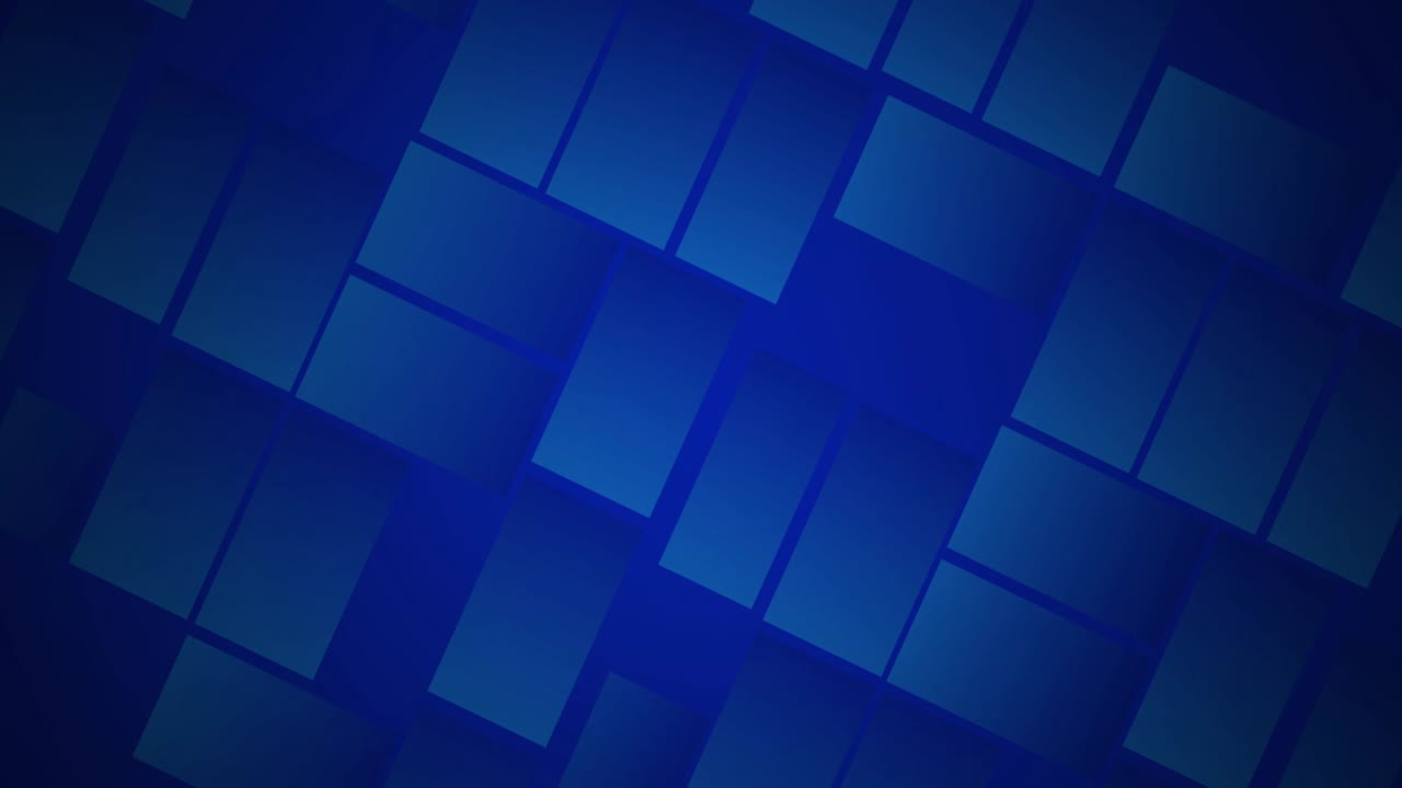 fondo de movimiento azul en bucle rectangular