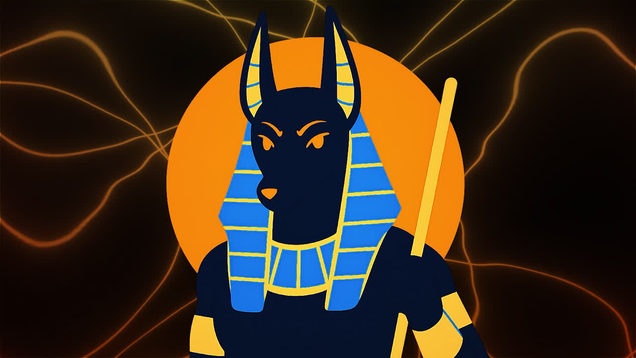 Ilustración de Anubis