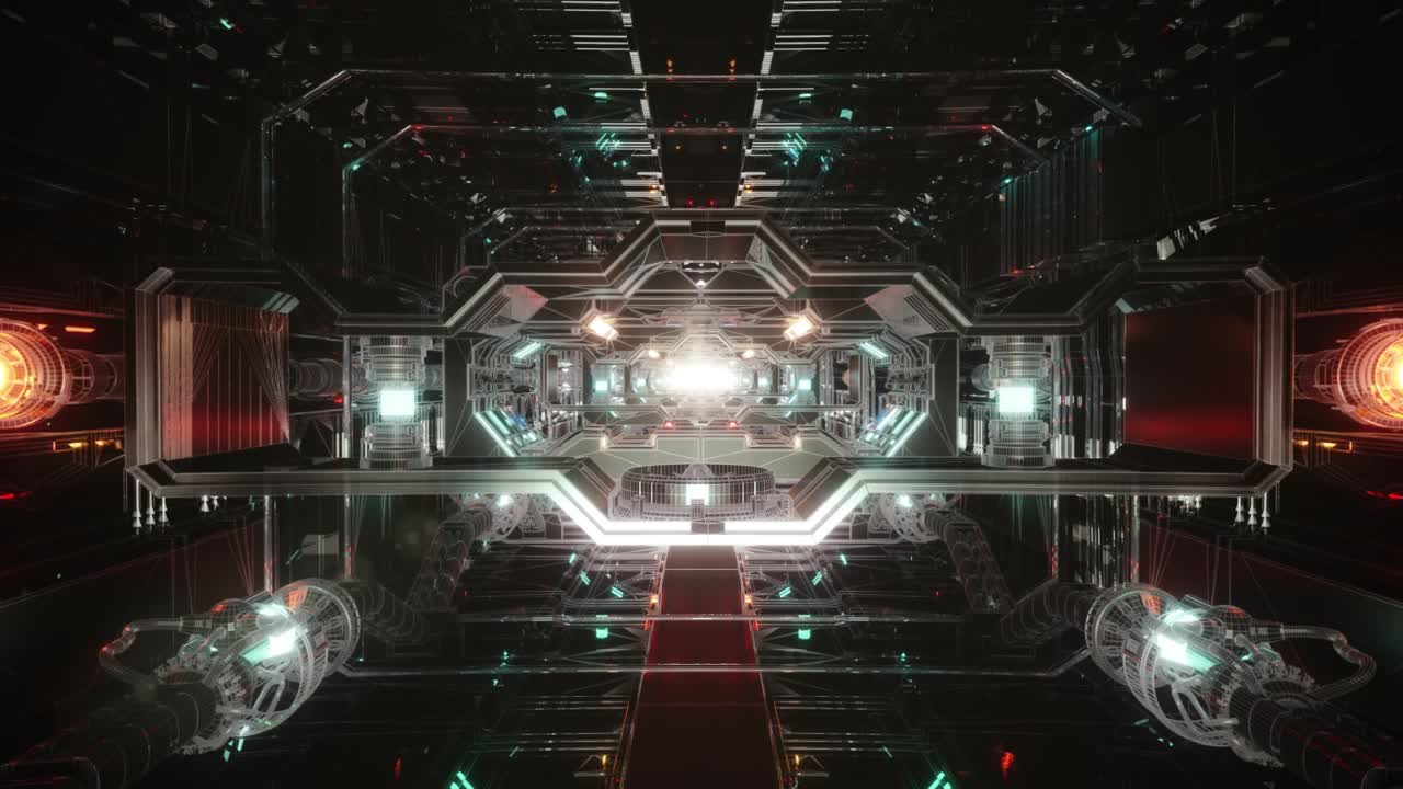 Futuristic Tunnel Animation