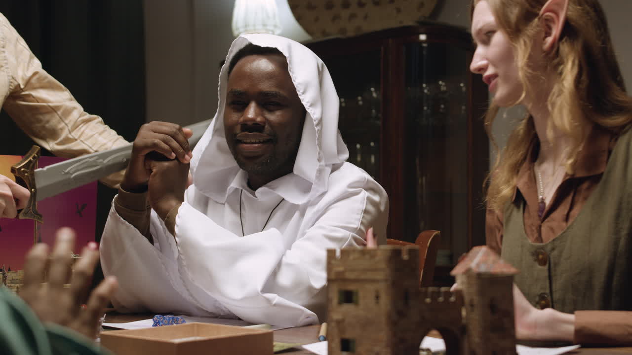 People playing role games