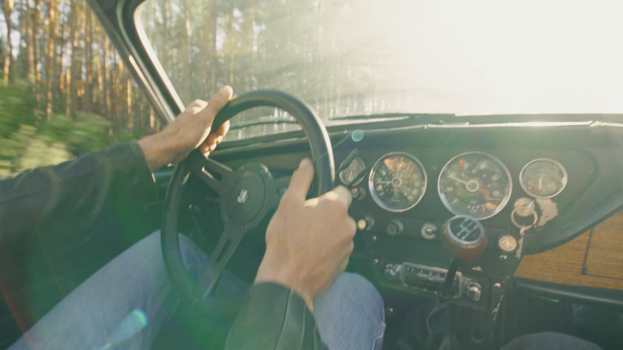 Driving a Classic Car
