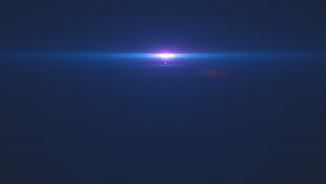 animación de puntos de luz sobre fondo azul