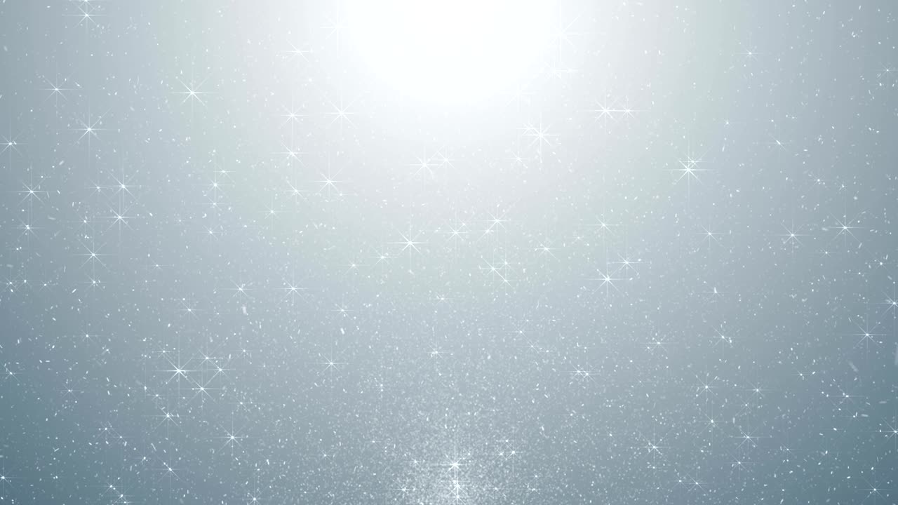 Particles white business bright glitter bokeh dust abstract background loop
