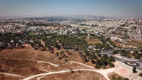 augusta victoria pine grove and the old city aerial