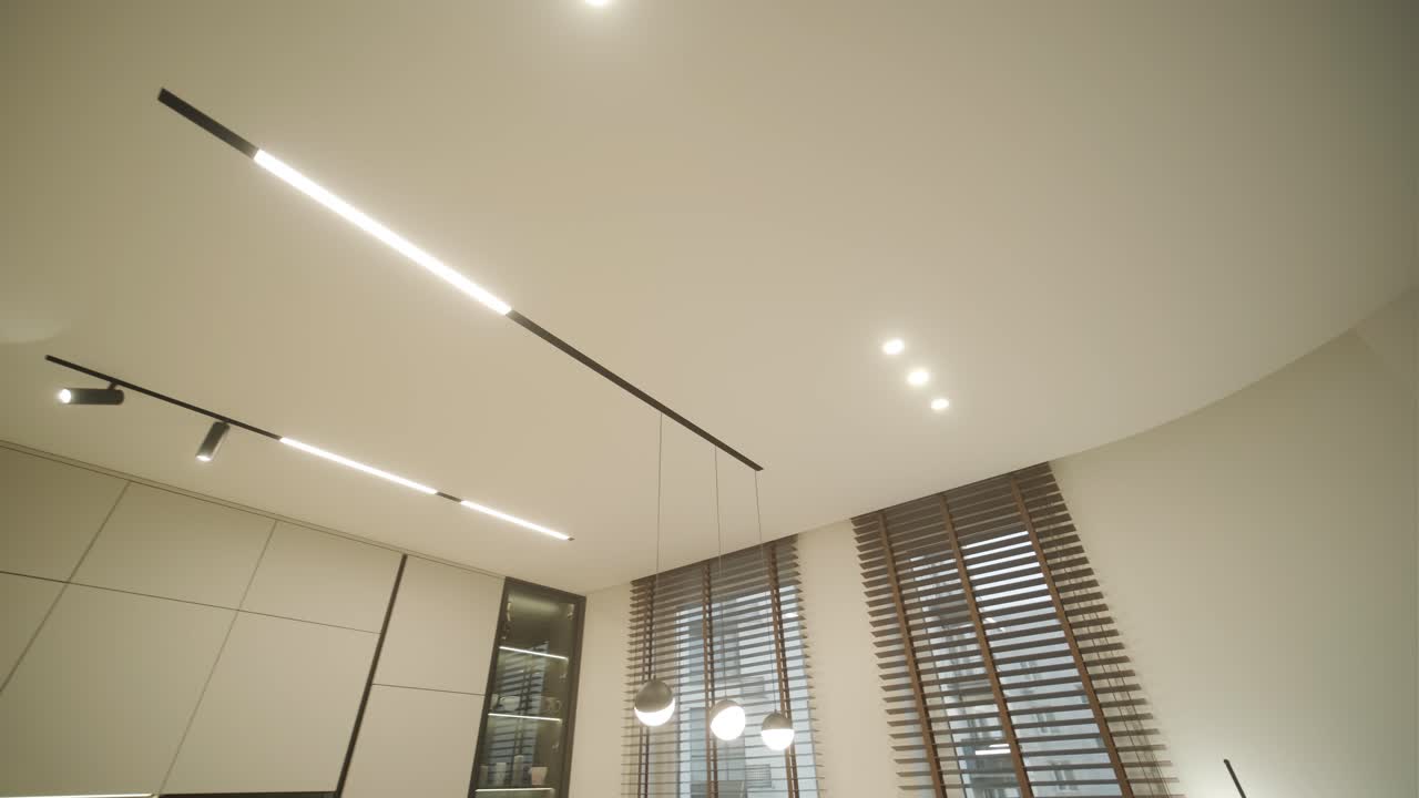 interior de apartamento minimalista con diseño limpio