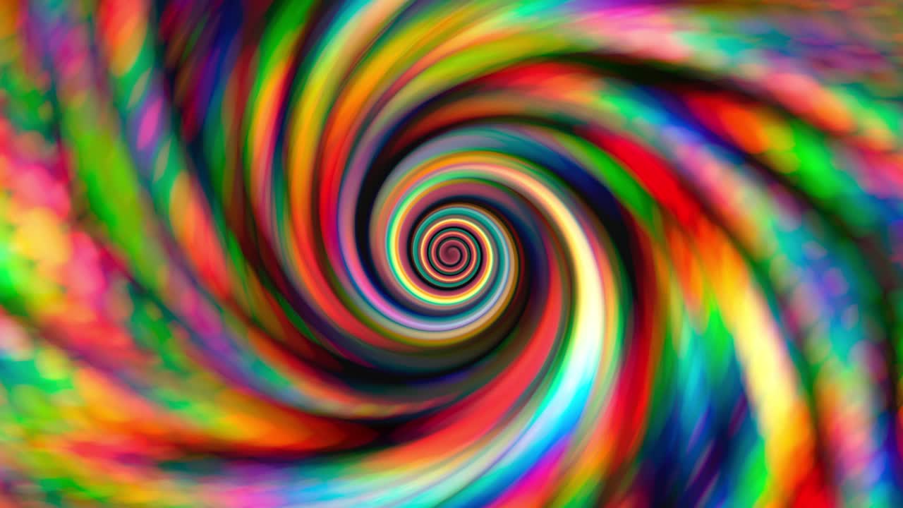 추상적인 다채로운 질감의 나선형 배경