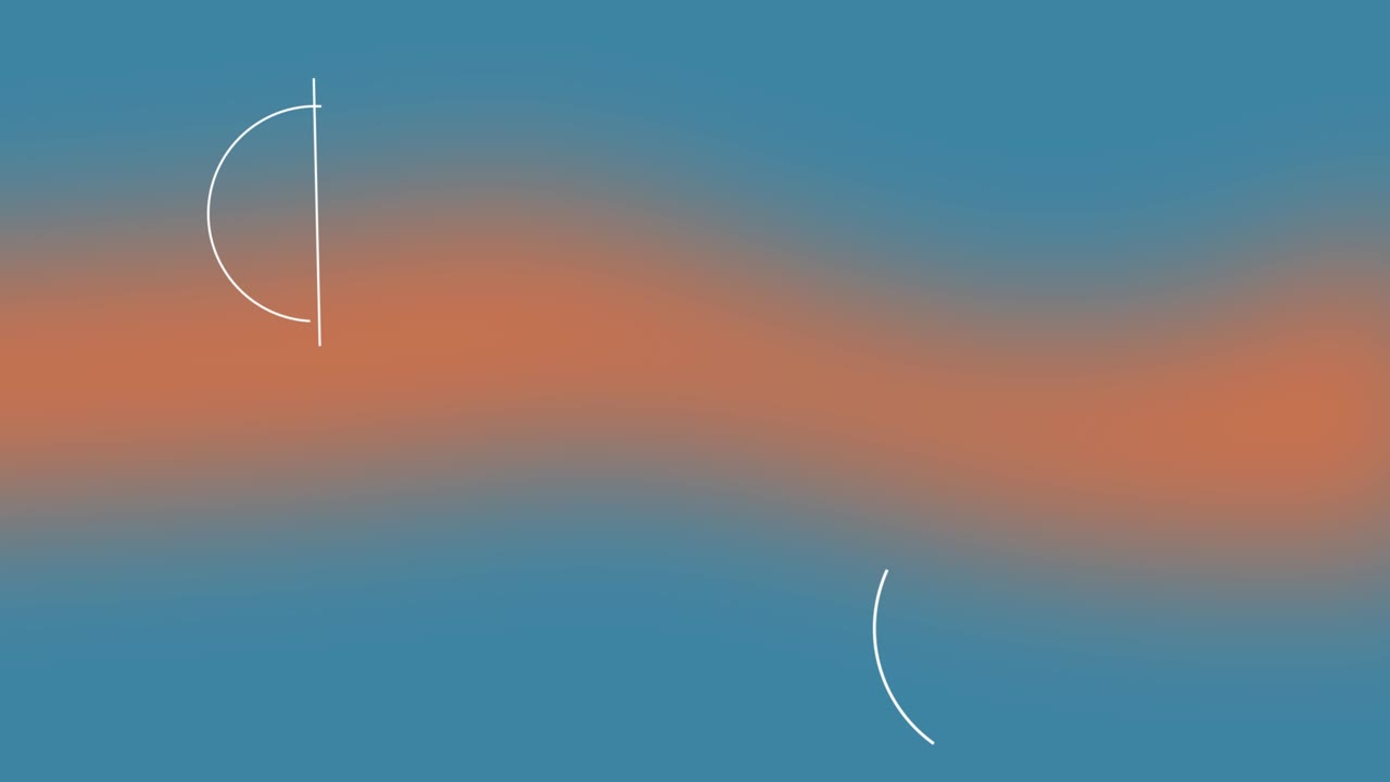 현대적인 평평한 모션 모양의 배경 애니메이션, 원활한 루프