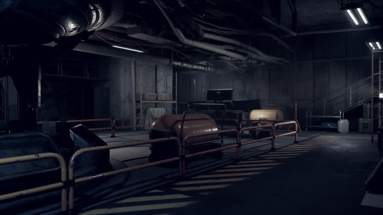 산업 창고 내부