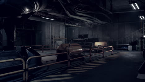 industrial warehouse interior
