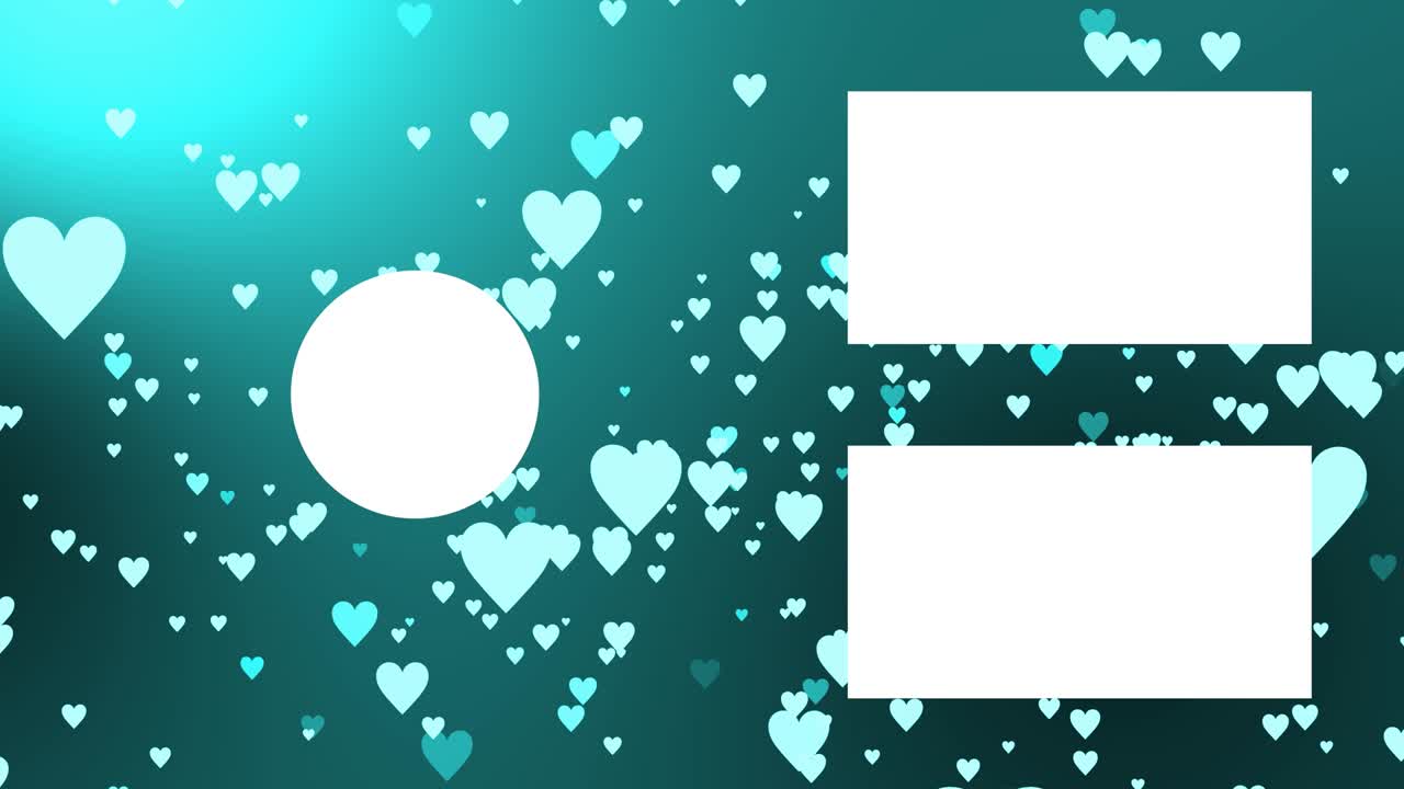 마크 그라데이션 입자, 엔드 카드, 엔딩 스크린, 모션 그래픽