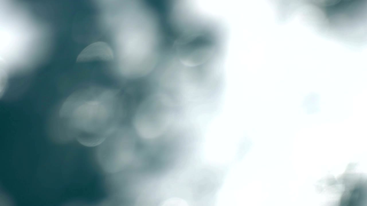 Abstract blue, circular  bokeh background - wawes.